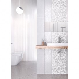 Плитка настінна InterCerama Lurex 60х23 см темно-сірий 072 221706