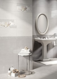 Плитка настенная InterCerama Rene 50х23 см темно-серый 072 147502