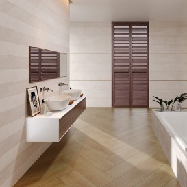 Плитка настенная Metropol Zen Art Beige 90х30 см 195802