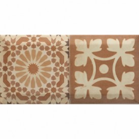 Плитка настенная Monopole Ceramica Antique Marron 20х10 см 055201