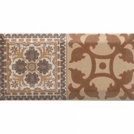 Плитка настенная Monopole Ceramica Antique Marron 20х10 см 055201