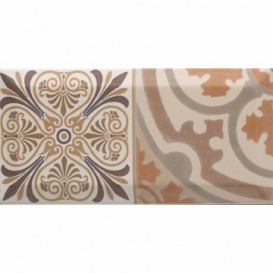 Плитка настенная Monopole Ceramica Antique Marron 20х10 см 055201