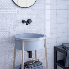 Плитка настенная Monopole Ceramica Bloom Sea 30х10 см 206801