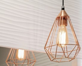 Плитка настінна Paradyz Elanda Bianco Struktura 25х75 см SSR-250X750-1-ELAN.BI