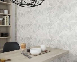 Плитка настінна Paradyz Emilly Grys Struktura Dekor 30х60 см SS--300X600-1-EMIL.GRDE-2