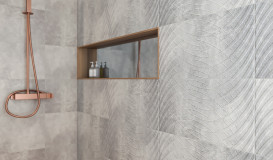 Плитка настенная Paradyz Harmony Grys Sciana B Struktura 30х60 см SS--300X600-1-HARM.GRB