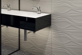 Плитка настінна Paradyz Neve Bianco Struktura матова 25х75 см SSR-250X750-1-NEVE.BI---M