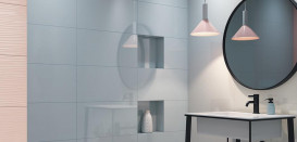 Плитка настінна Paradyz Synergy Blue Sciana 30х60 см S---300X600-1-SYNE.BL