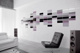 Плитка настенная Paradyz Tamoe Nero глянцевая 9,8х19,8 см S-K-098X198-1-TAMO.NE