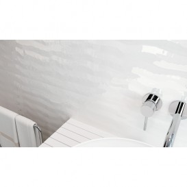 Плитка настінна Porcelanite Dos 8203 Relieve Dynamic Blanco 80х33,3 см 158603