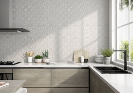 Плитка настінна Saloni Decor Action Floris Crema 90х30 см 209003