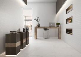 Плитка настінна Saloni Glaze Beam Blanco 90х30 см 209102