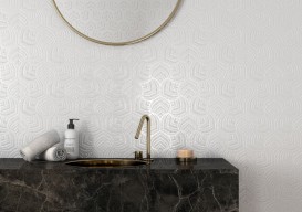 Плитка настенная Saloni Glaze Spike Blanco 90х30 см 209103