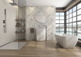 Плитка настінна Saloni Interior Dedon Iris 75х25 см 157206