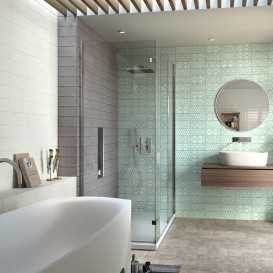 Плитка Ribesalbes Signature Aqua Dec 10х20