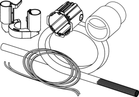 Пневматический дистанционный активатор TECE TECEflushpoint для сливных бачков со смывным клапаном A 2 9240976