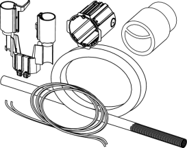 Пневматический дистанционный активатор TECE TECEflushpoint для сливных бачков со смывным клапаном A 5 9240977