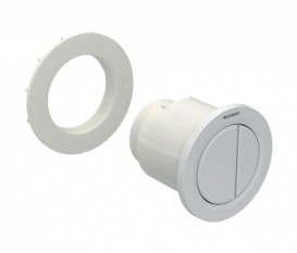 Пневмокнопка смыва для унитаза Geberit Type 01 двойной смыв белый 116.050.11.1