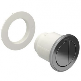 Пневмокнопка змиву для унітазу Geberit Type 10 подвійний змив хром глянсовий / хром матовий / хром глянсовий 116.057.KH.1