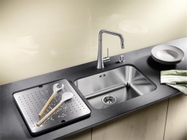 Поддон с перфорированной вставкой для моек BLANCO UNDERLINE нержавеющая сталь 513485