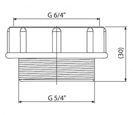 Підключення до сифона AlcaPlast S0506-ND