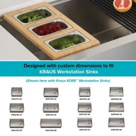 Подставка под аксессуары Kraus Bamboo 426х223 мм бамбук KSB-102BB