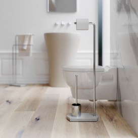 Підставка Sonia Nomad з власником туалетного паперу і йоржиком хром 176281