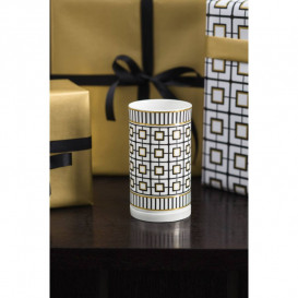 Подсвечник Villeroy & Boch MetroChic Gifts 13 см белый/золото/черный 10-4483-5520
