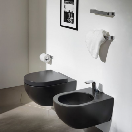Подвесное биде Flaminia  APP AP218 NERO MATT GRAPHITE