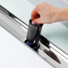 Погружной стакан з мембраною для сифона 650000 Tece TECEdrainline пластик чорний 660016