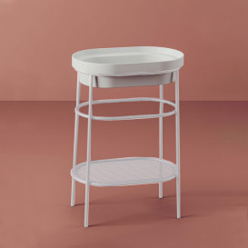 Полка для консоли ArtCeram Fuori Scala металл белый матовый TFA003 05