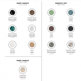 Полка для консоли ArtCeram Vogue керамика каррара TFA012 47