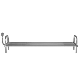 Полиця для взуття електрична Deffi 250x1050 ліве підключення хром C.PV.25.105.E.C.L.5