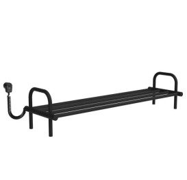 Полиця для взуття електрична Deffi 250x1050 ліве підключення чорний C.PV.25.105.E.B.L.5