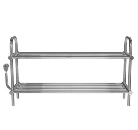 Полиця для взуття електрична Deffi 500x850 ліве підключення хром C.PV.50.85.E.C.L.5