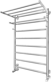 Полиця для сушки для рушників Mario Inox 520х284 мм кругла нержавіюча сталь хром 4820258986545