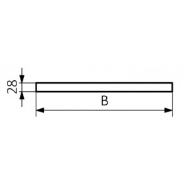 Полиця для рушникосушарки Terma Simple 44х17,5 см дерево бук WRPSIM050 BUK