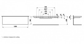 Полка керамическая Laufen Palace 120х38 см белый H8704340000001