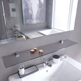 Полкодержатель Sanwerk Rei 30x30x45 мм полированный хром ZC0000126