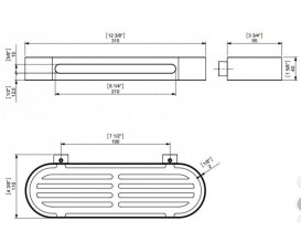 Полочка для душевой кабины Sonia S5 Black нержавеющая сталь чёрный 176502
