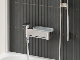 Полочка для смесителя Ravak Chrome II  пластик молочно-белый X07P1237