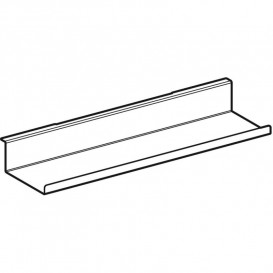 Полиця для ванної Geberit iCon 45x5,5x13 см сталь білий матовий 502.326.01.3