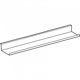 Полиця для ванної Geberit iCon 67,5x5,5x13 см сталь білий матовий 502.327.01.3
