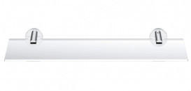 Полочка для ванной Grohe QuickFix Start 53 см хром/прозрачное стекло 41202000