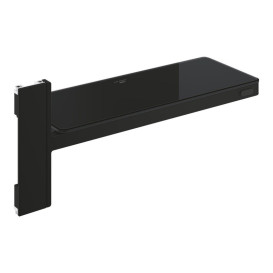 Полочка для ванной Grohe Rainshower Aqua металл/стекло фантомный черный 101677KF00