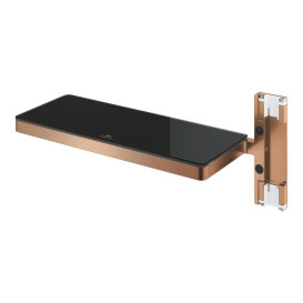 Полочка для ванной Grohe Rainshower Aqua металл/стекло теплый закат матовый 101677DL00