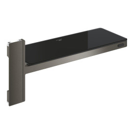 Полочка для ванной Grohe Rainshower Aqua металл/стекло графит темный матовый 101677AL00