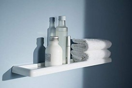 Полочка для ванной Haceka Yoly пластик белый 1137986