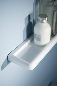 Полочка для ванной Haceka Yoly пластик белый 1137986