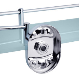 Полиця для ванної кімнати Kroner KRM Elbe-ACG2907-1 52 см скло CV022865